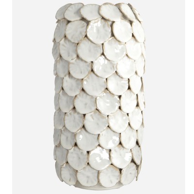 Vase Dot L - Blanc House Doctor