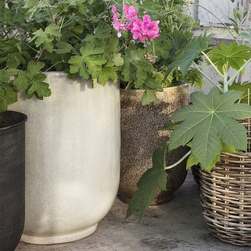 Plantenpot deksel Pho - Nougat