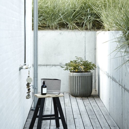 Concrete planter - Light grey