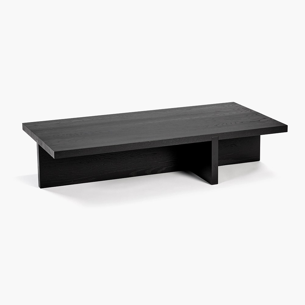 Rudolph rectangular coffee table Black