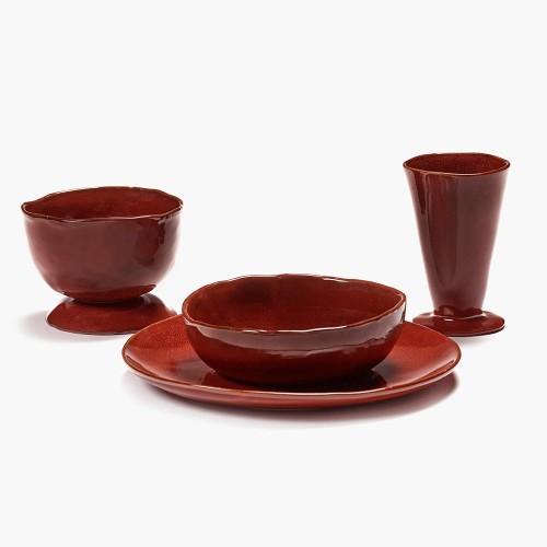 Plate L La Mère - Venetian red