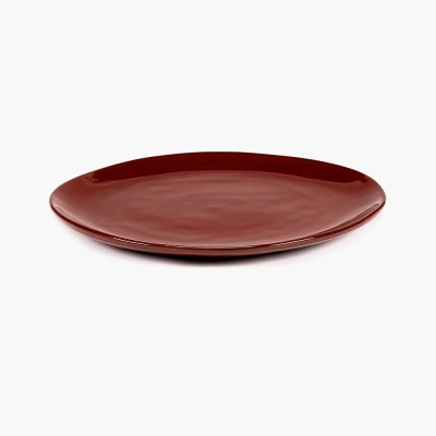 Plato de servicio La Mère - Rojo veneciano Serax