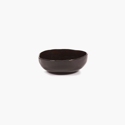 Bowl S La Mère - dark brown Serax
