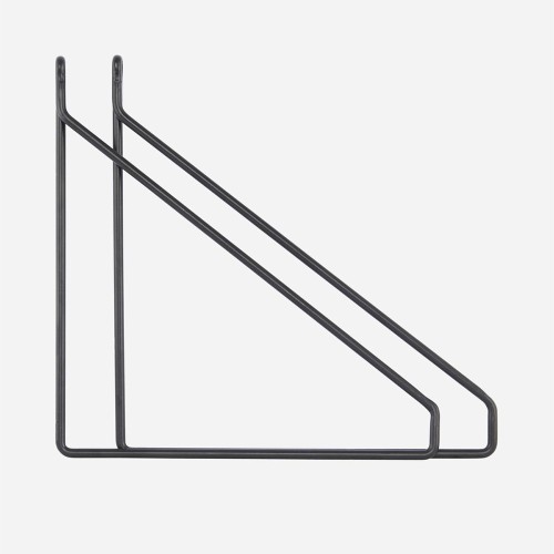 Separate brackets - black