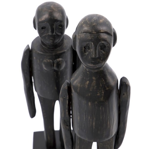 Kunstwerk Ehepartner - Schwarz