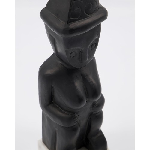 Kunstwerk Two Sitting - Schwarz