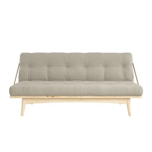 Schlafsofa 3-Sitzer Folk - 914 Linen