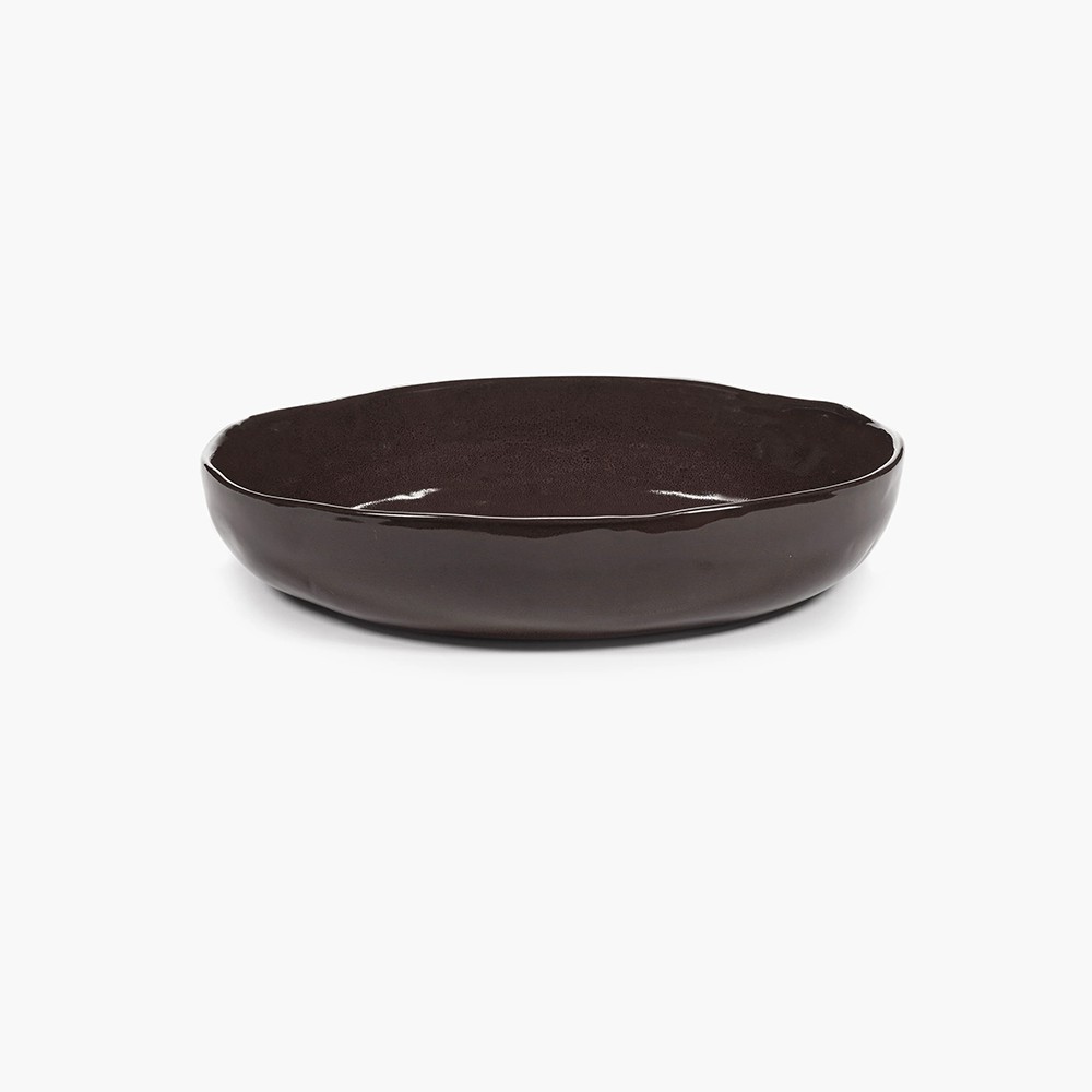M La Mère serving bowl - Dark brown