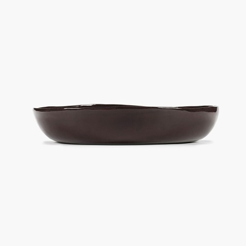 Serving bowl L La Mère - Dark brown