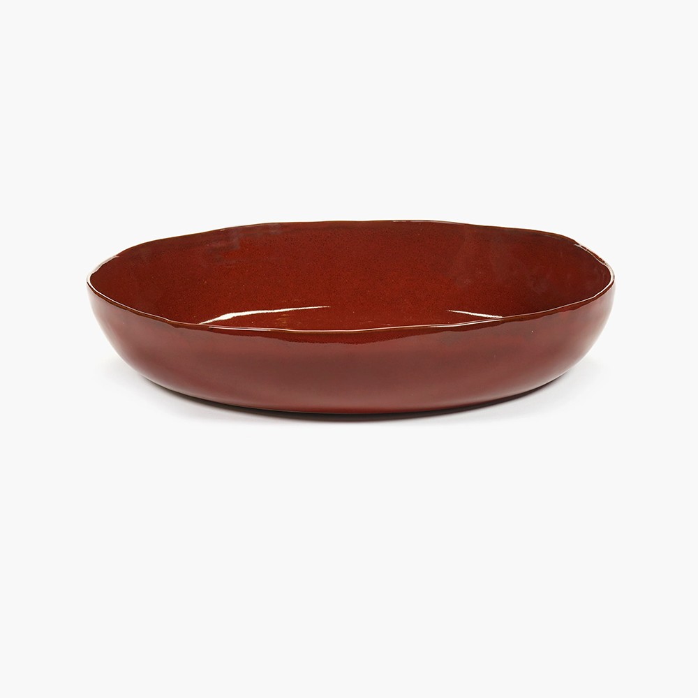 L La Mère serving bowl - Venetian red
