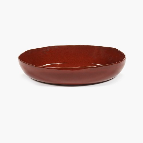 L La Mère serving bowl - Venetian red