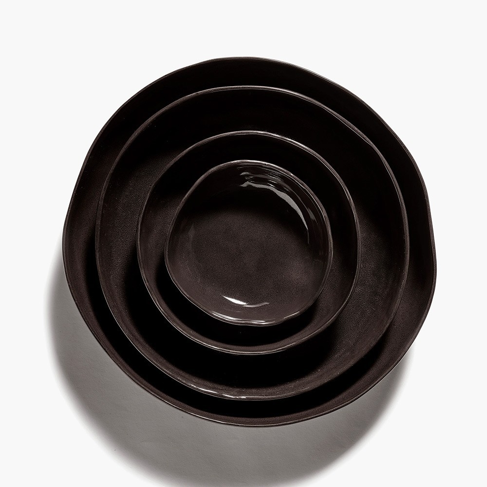 Bowl M La Mère - dark brown