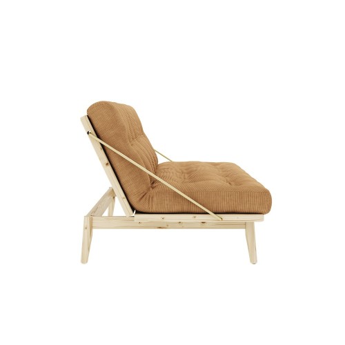 Folk 515 Fudge Brown 3-Sitzer-Schlafsofa