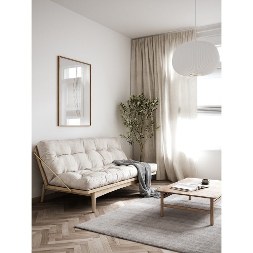 Sofá-cama de 3 plazas Folk 515 Marrón Fudge