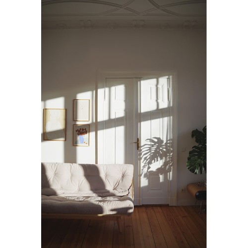 Sofá-cama de 3 plazas Folk 515 Marrón Fudge