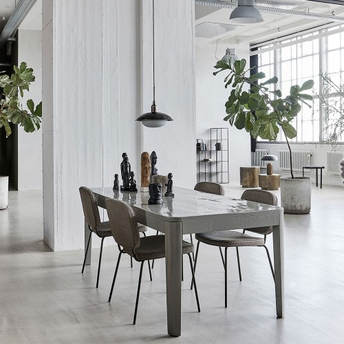 Lampe Boston - Marron antique