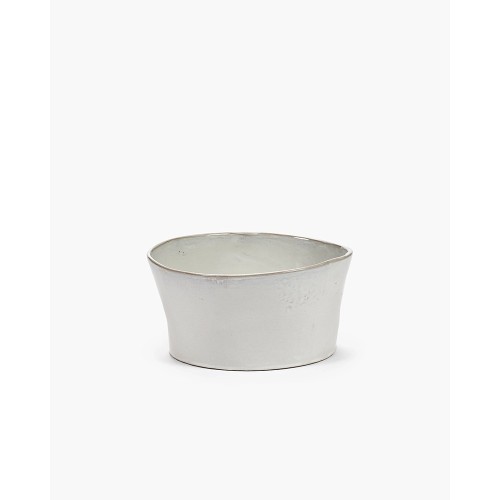 La Mère tall straight bowl - ecru