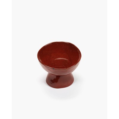Ciotola alta su piede La Mère - rosso veneziano 2