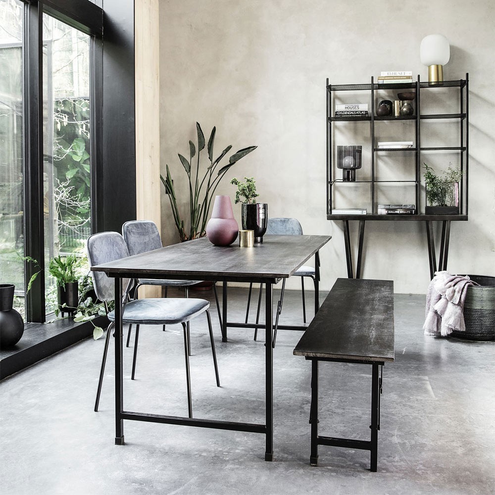 Table à manger Party - Noir