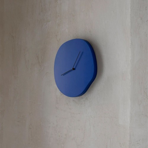 Melt wall clock - Blue