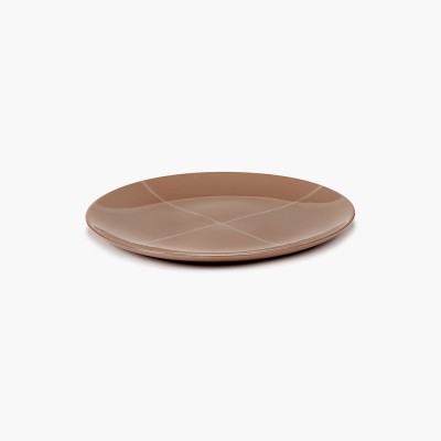 Plato Sienna Zuma M - crema anaranjado Serax