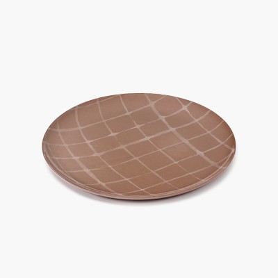 Assiette L Sienna Zuma - crème d'orange 2