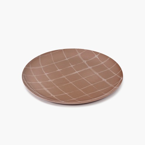 Assiette L Sienna Zuma - crème d'orange