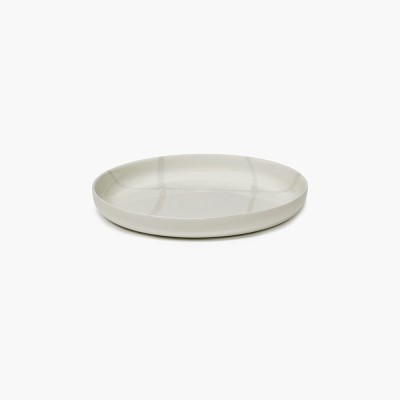 Assiette Haute M Sel Zuma - Blanc