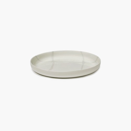 Assiette Haute M Sel Zuma - Blanc