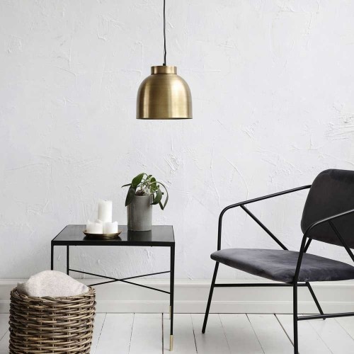 Bowl lamp brass S House Doctor