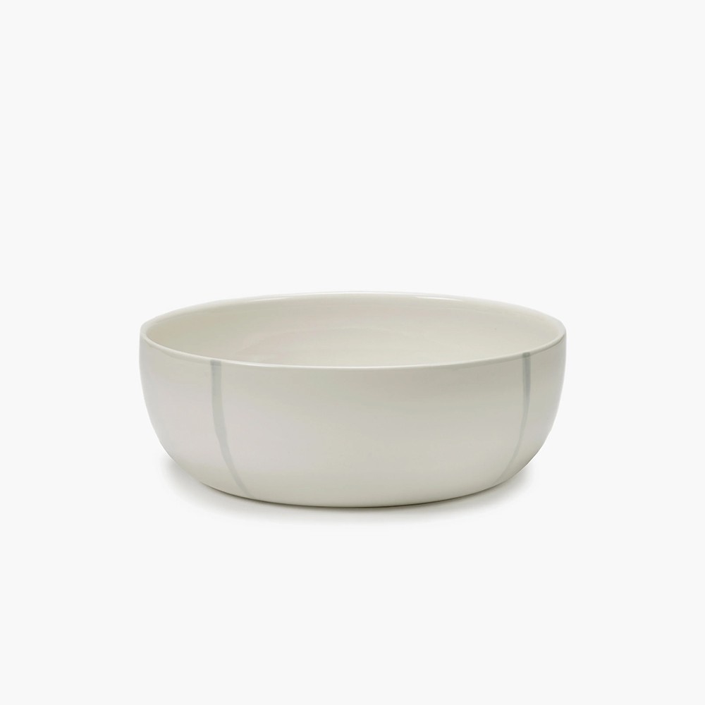 Bowl L Sel Zuma - White