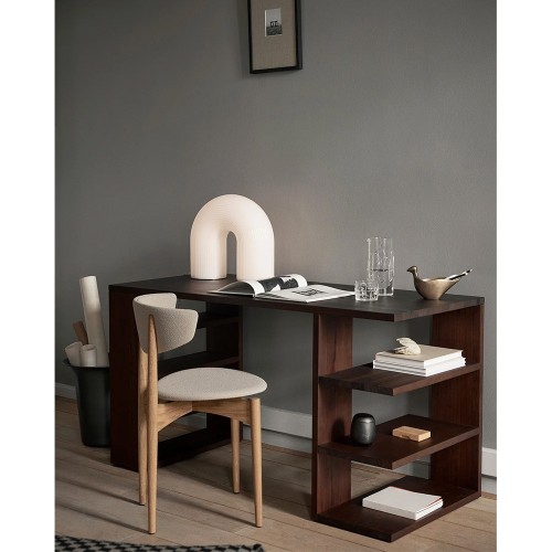 Edré desk - Dark stained pine