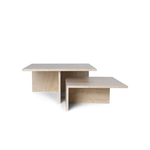 Tables Distinct Grande Duo - Travertine