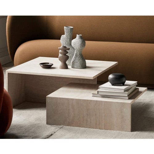 Tables Distinct Grande Duo - Travertin