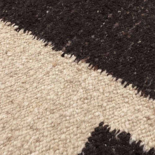 Rug Teppich 200x300 cm - Off-White/Coffee
