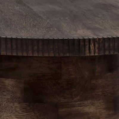 Ramona side table - DIA 65 x H 34 cm - walnut 2