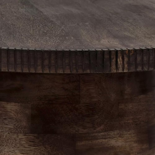 Table d'appoint Ramona - DIA 46 x H 41,5 cm - noyer