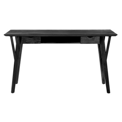 Escritorio Hopper L 140 x A 50 x A 78 cm - negro Pomax