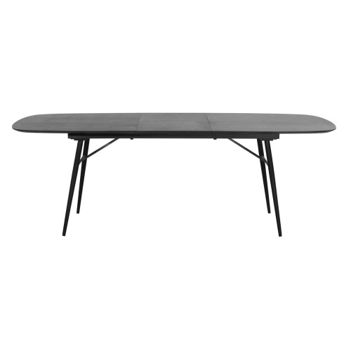 Table extensible ITALO - L 180/230 x W 105 x H 76 cm - noir