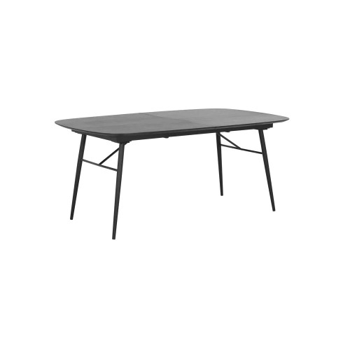 Mesa extensible ITALO - Largo 180/230 x Ancho 105 x Alto 76 cm - color negro