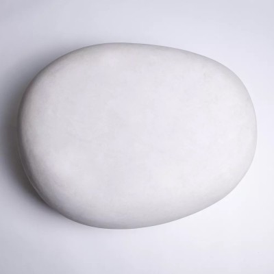 Sgabello da esterno PEBBLE L - bianco 2