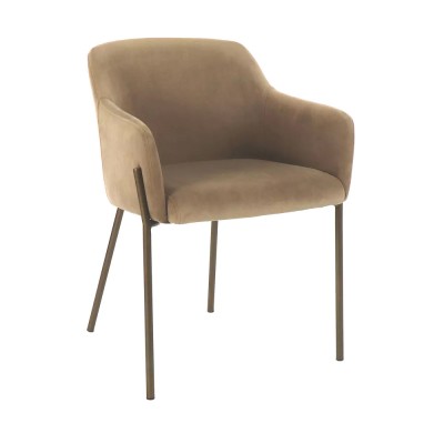 LOUISE chair - champagne Pomax