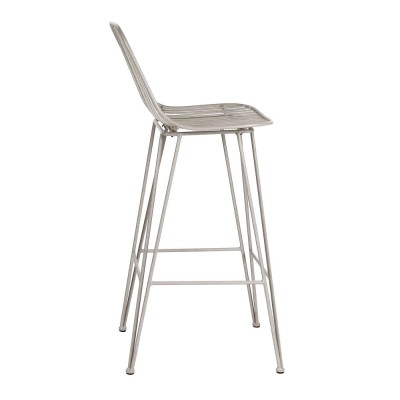 Silla de bar OMBRA - gris claro 2