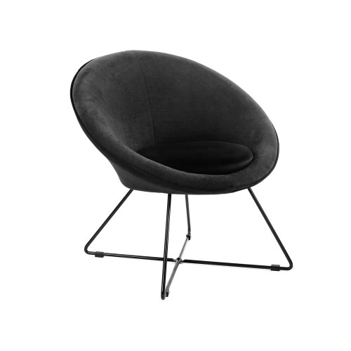 Fauteuil GARBO - noir