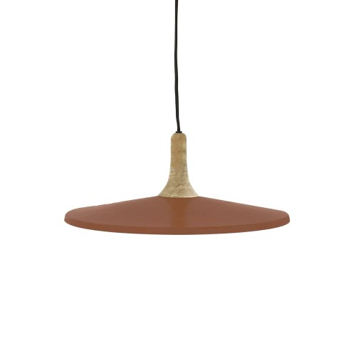 BRAMPTON DIA hanging lamp 40 x H 13 cm - cinnamon