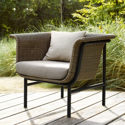 Fauteuil Wicked lounge taupe