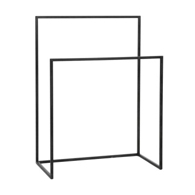 FRITZ towel rack - black Pomax