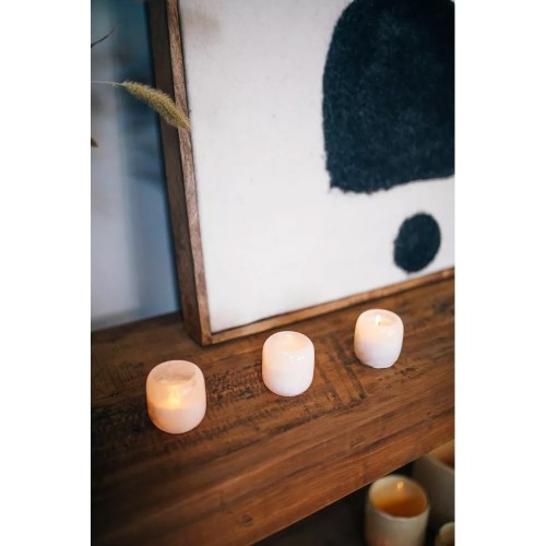 Tela con telaio WOOLY - nero/bianco