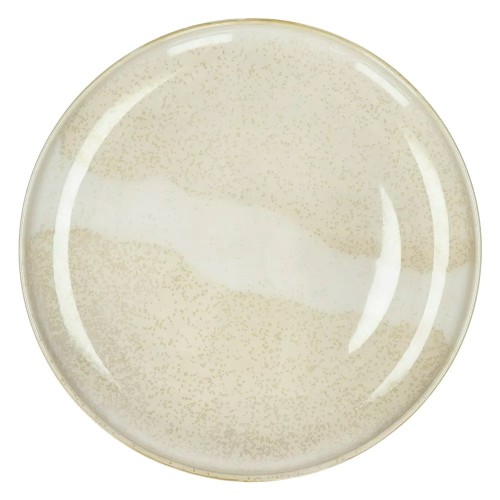 Assiette plate NOUGAT - beige