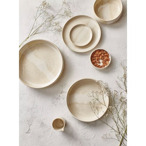 Plato de postre NOUGAT - beige